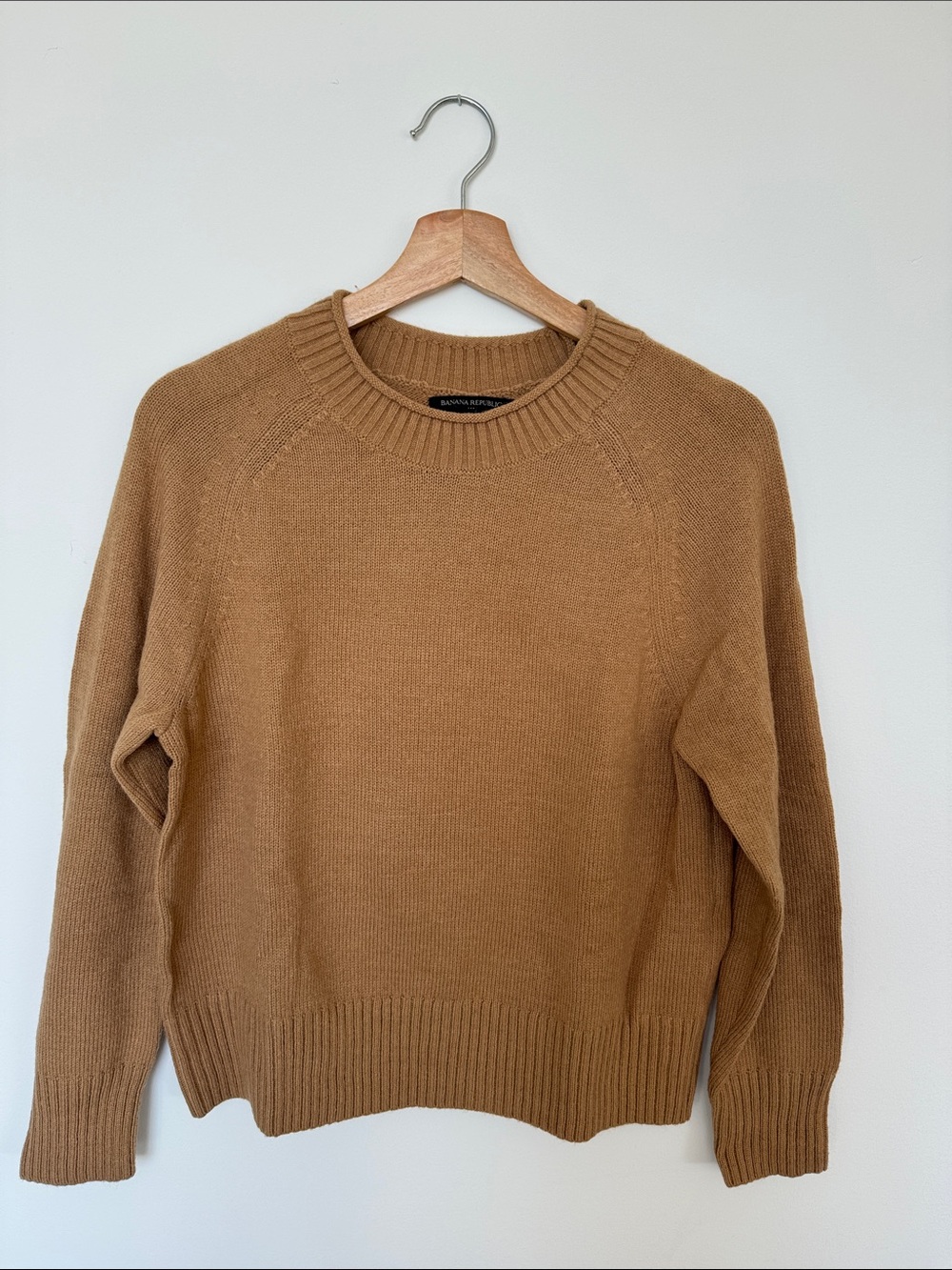 Banana Republic Camel Crewneck Sweater